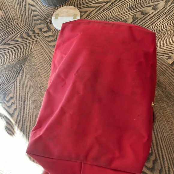 Longchamp Le Pliage Medium Red Shoulder Handbag - Picture 4 of 6